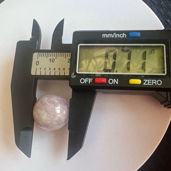 Kunzite‎ Crystal Marble Sphere (8) - Picture 8 of 9